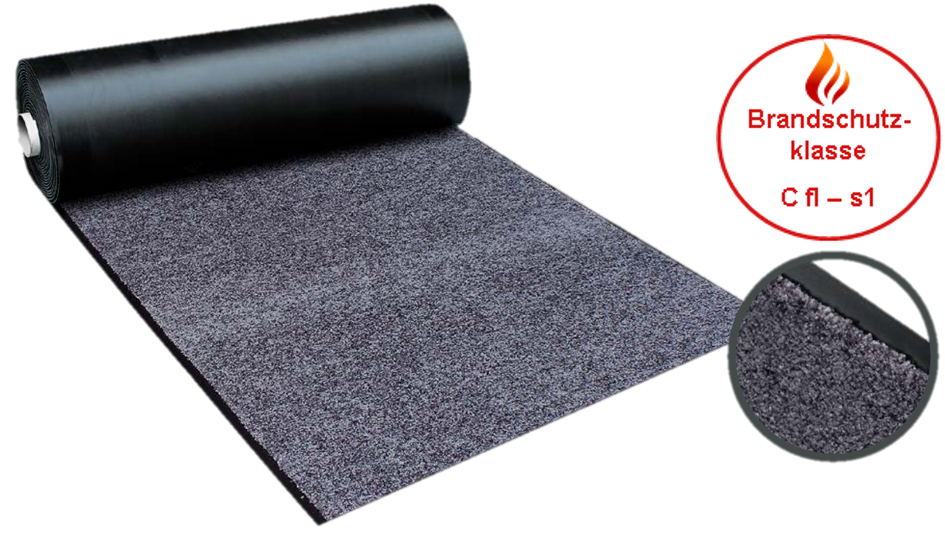 ONYX Schmutzfangmatte schwarz Breite 90 cm Länge nach Maß