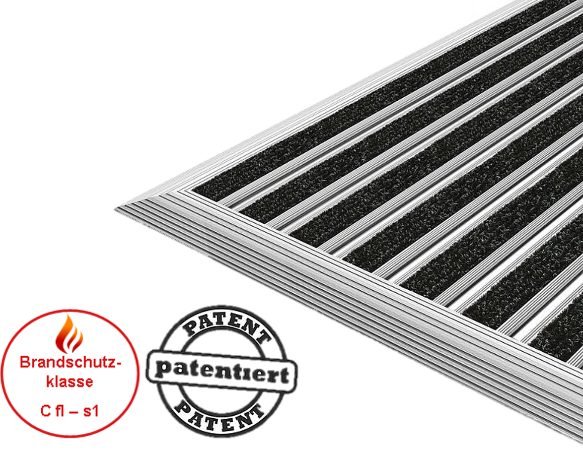 Aluprofilmatte TOP CLEAN FLAT
